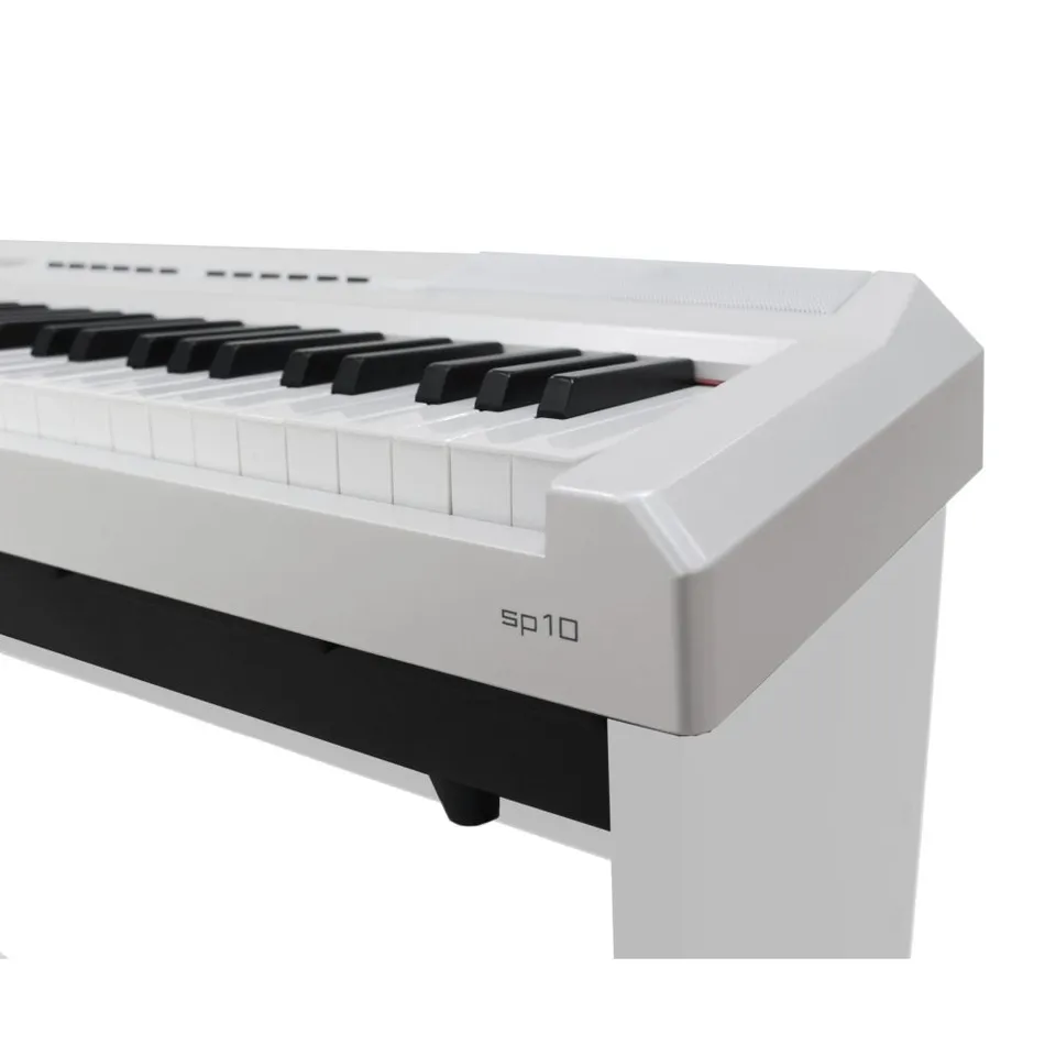 Echord SP-10 Pianoforte digitale 88 tasti pesati bianco bundle
