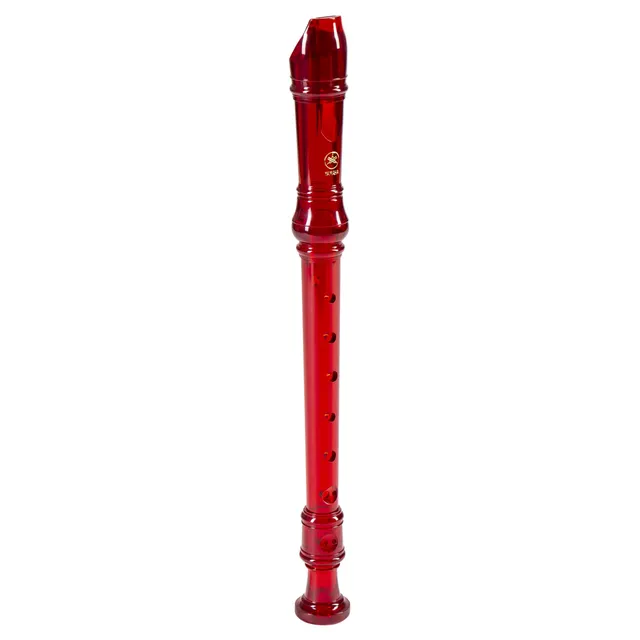 Yamaha YRS20BR Flauto Dolce Soprano Rosso Trasparente