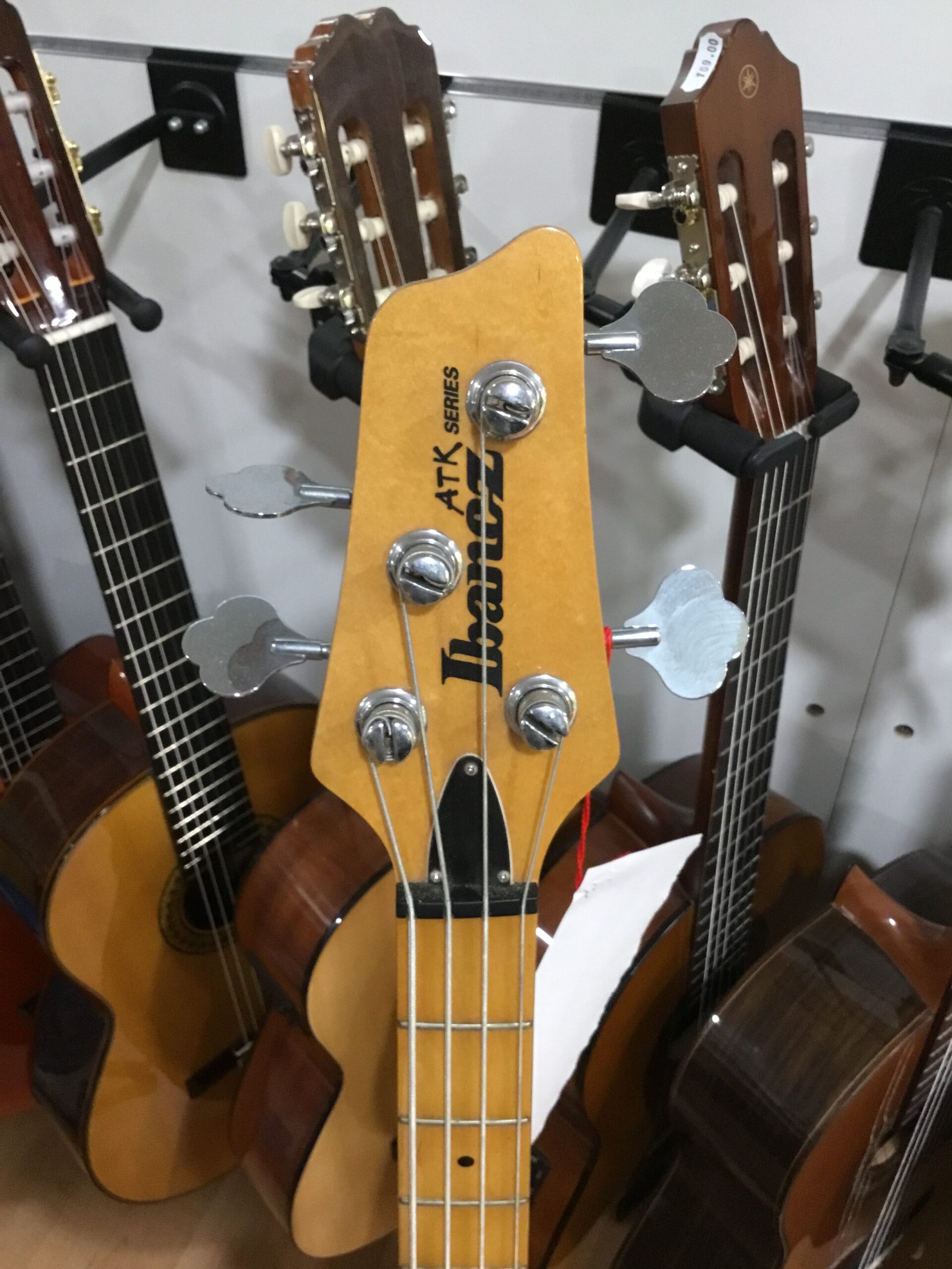 Ibanez ATK300 basso elettrico Red Burst Japan 1996
