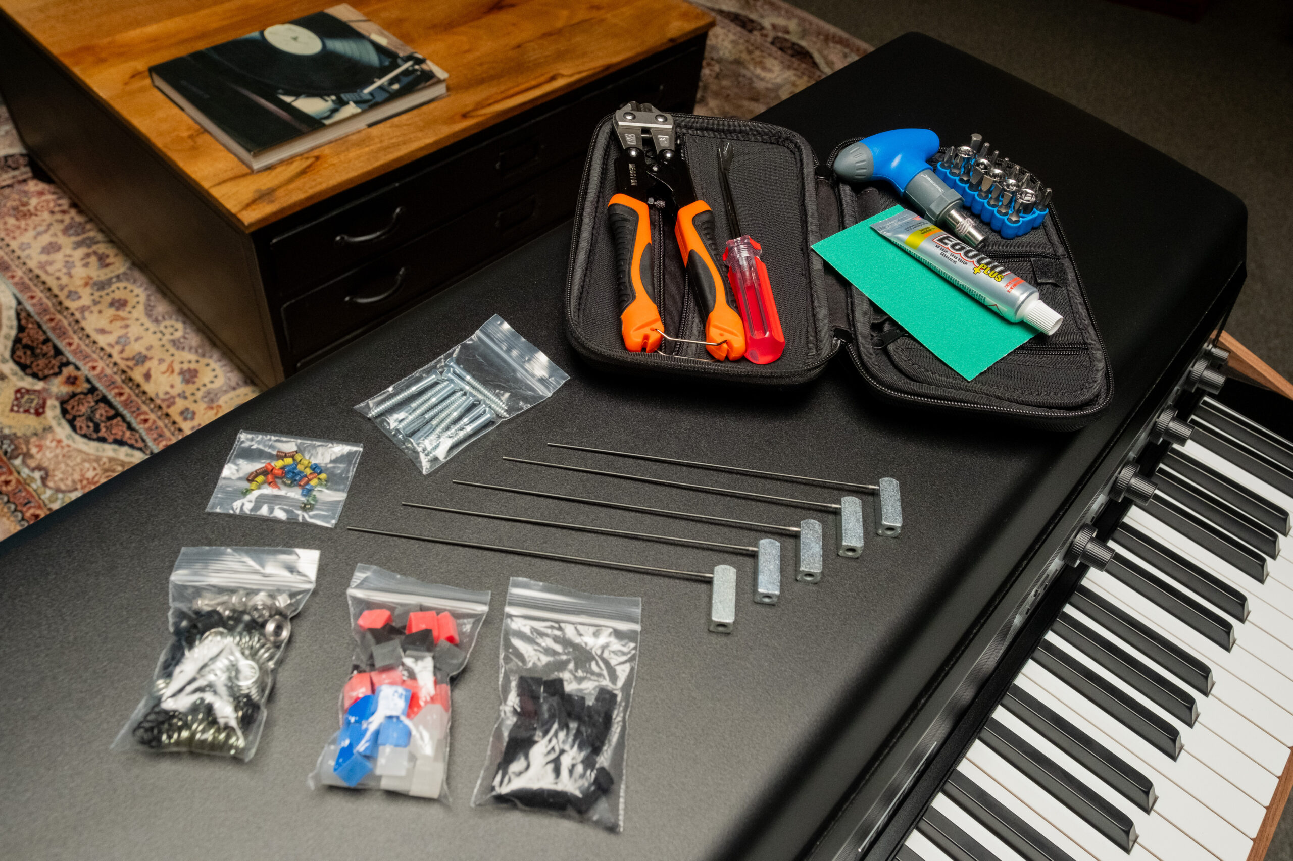Rhodes Official Spares Spares Kit ricambi con custodia