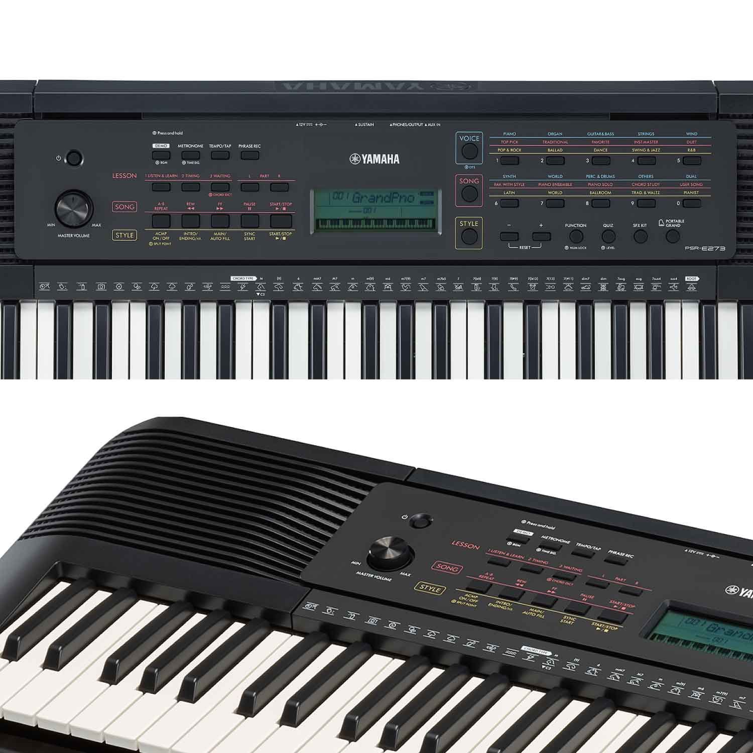 Yamaha PSR-E283 Tastiera 61 Tasti 401 Voci
