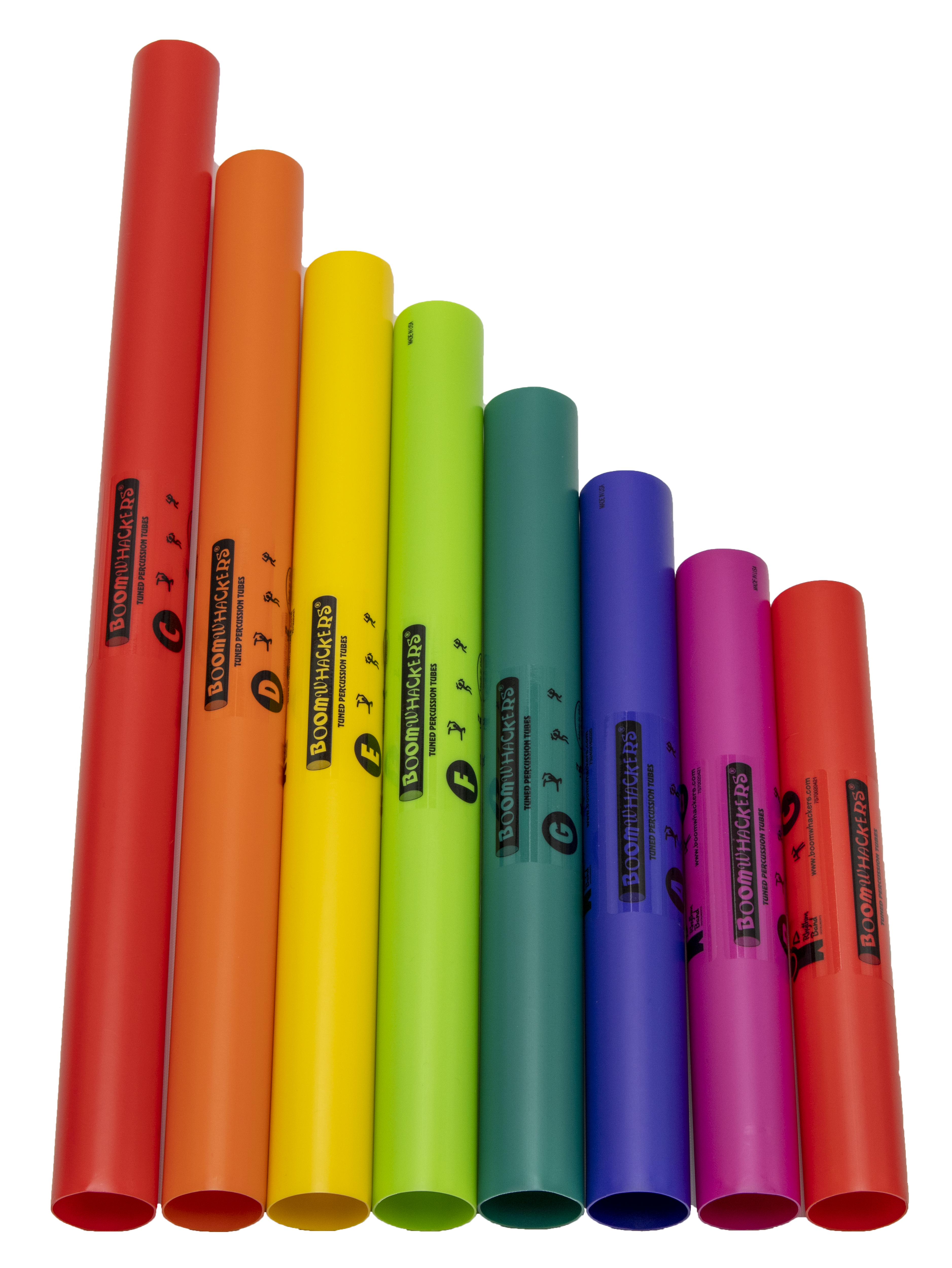 Boomwhackers BWDG set 8 tubi Do maggiore diatonici