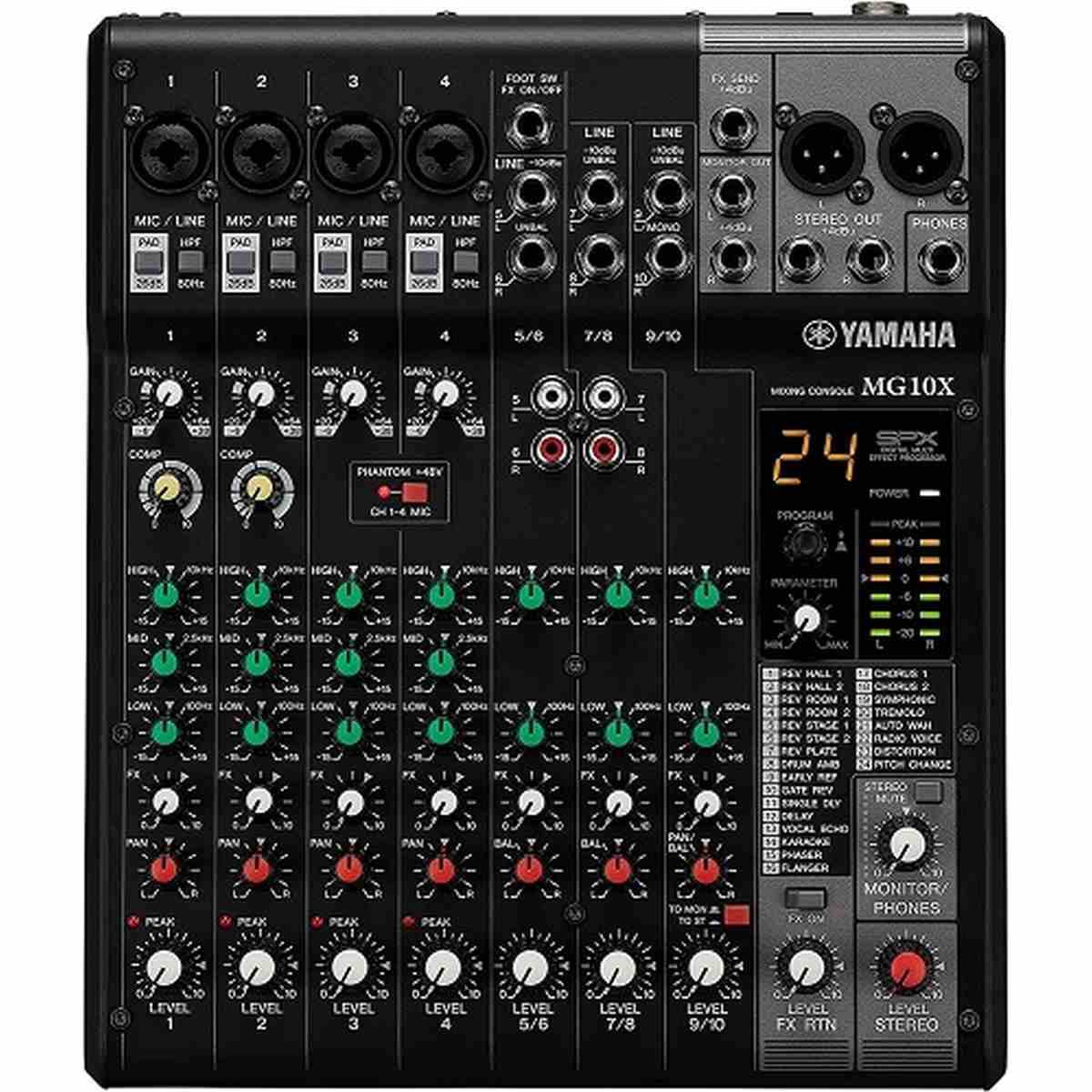 Yamaha MG10X mixer 10 canali con effetti D-PRE