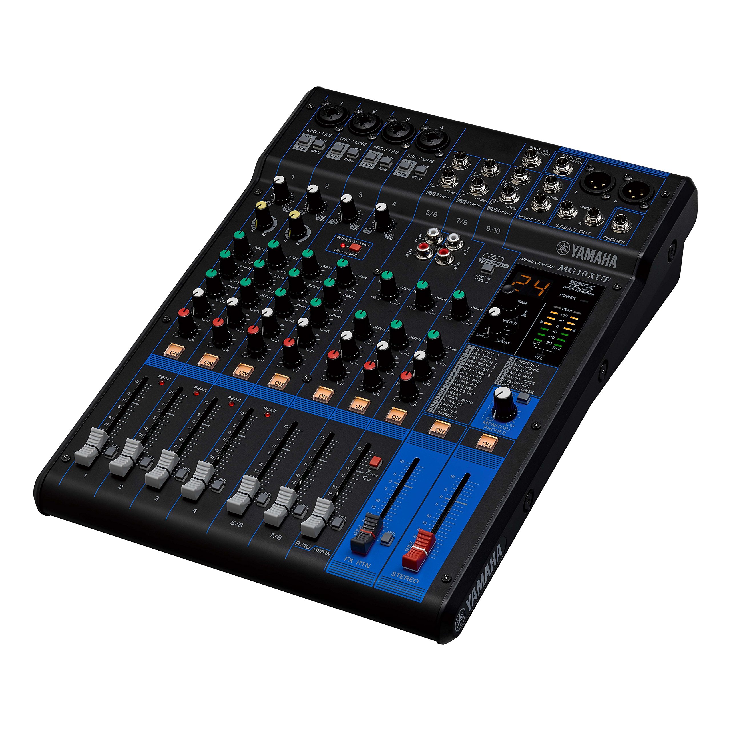 Yamaha MG10XUF mixer analogico 10 canali con fader