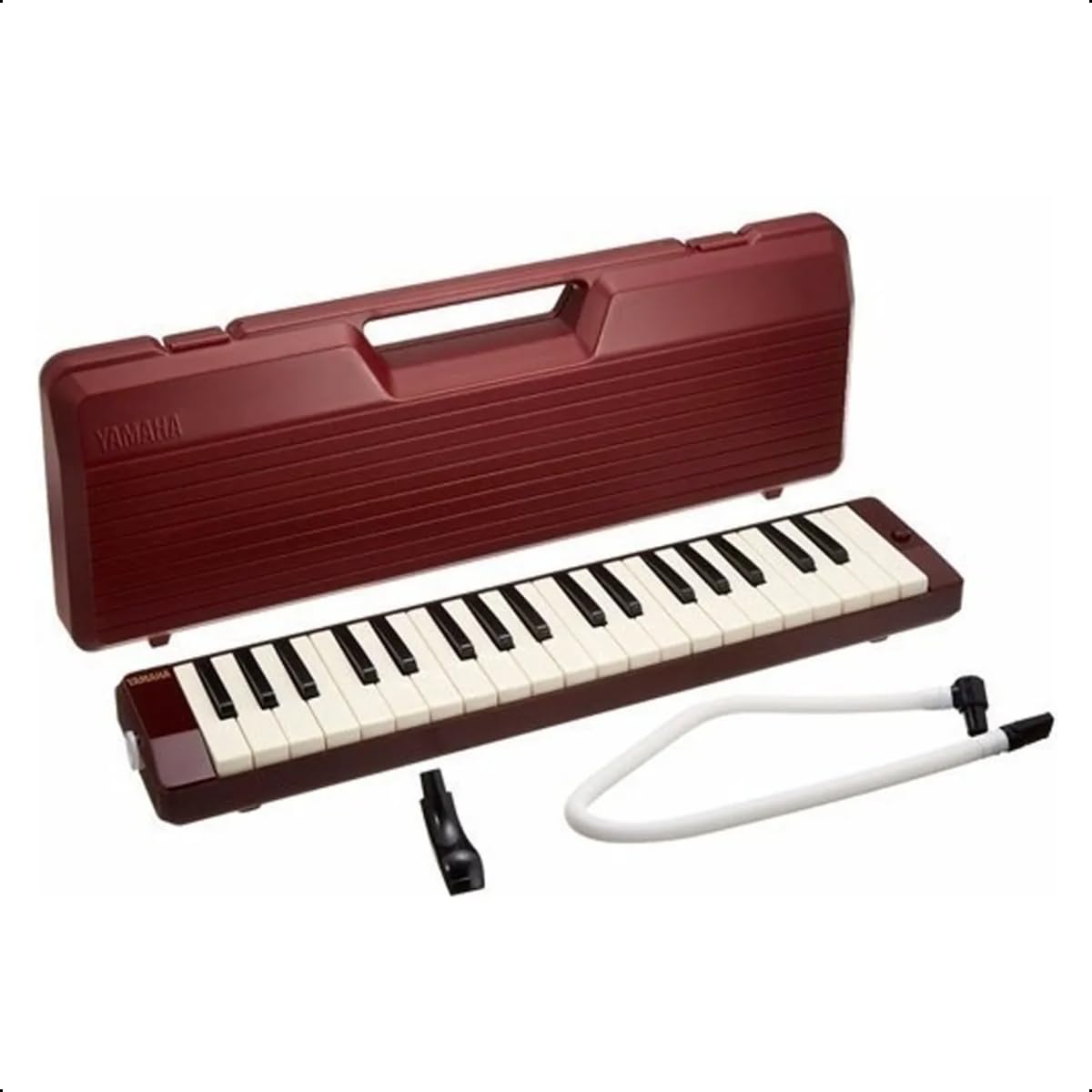 Yamaha P37D02 pianica melodica 37 tasti rosso scuro