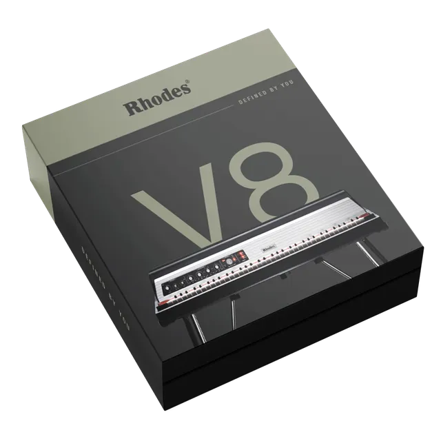 Rhodes V8 MK8 pianoforte elettrico plugin timbro MK8