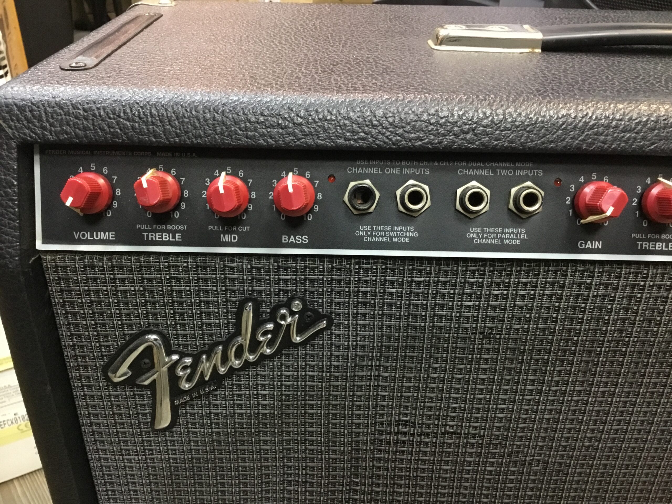 Fender Twin Red Knob amplificatore 100W 2x12 occasione