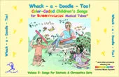 Boomwhackers Whack-a-Doodle Too! canzoniere 22 brani