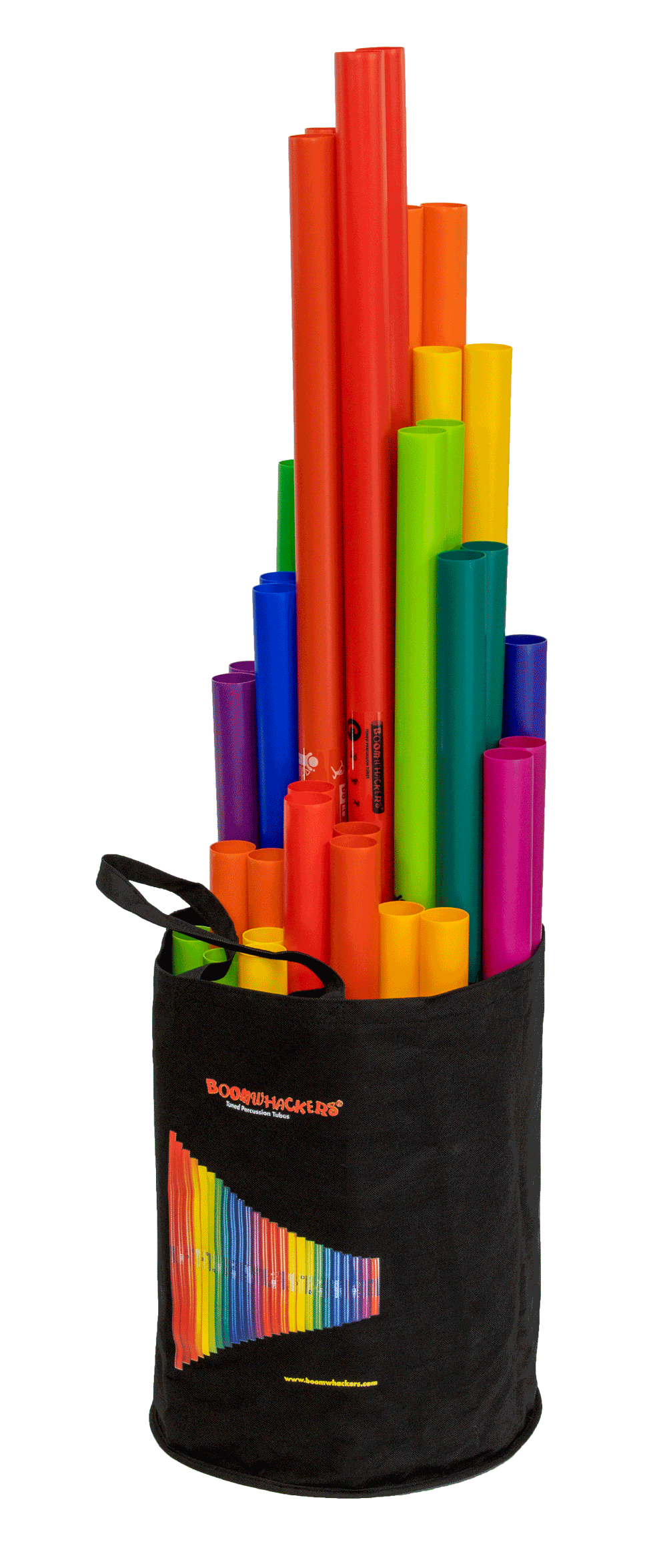 Boomwhackers BWTB borsa tubi 54 pezzi in tessuto