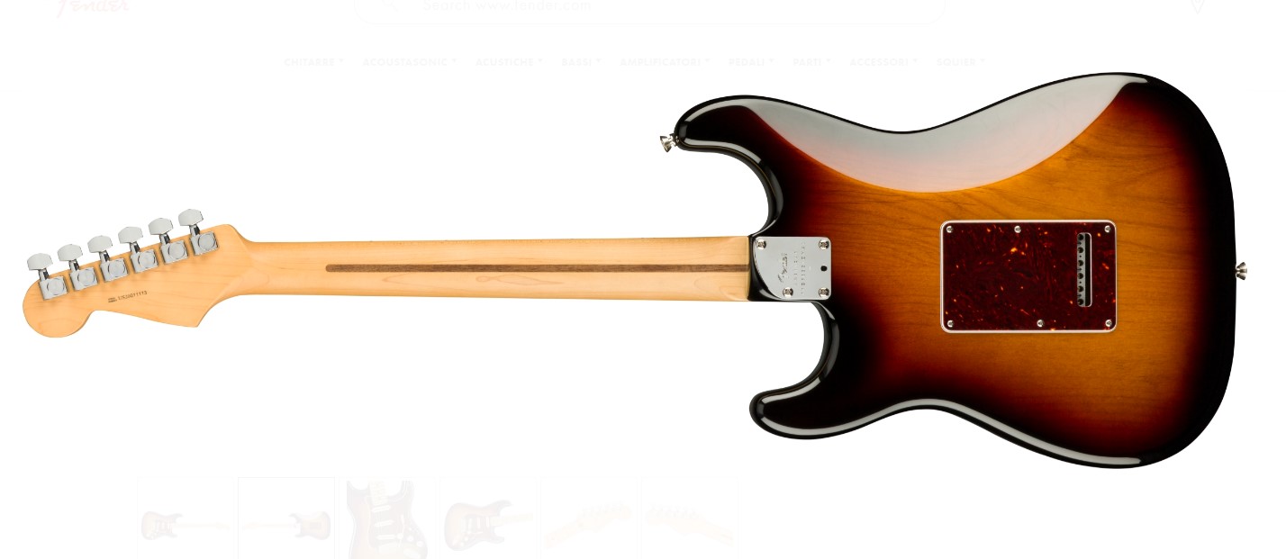 Fender American Professional II Stratocaster elettrica 3TSB
