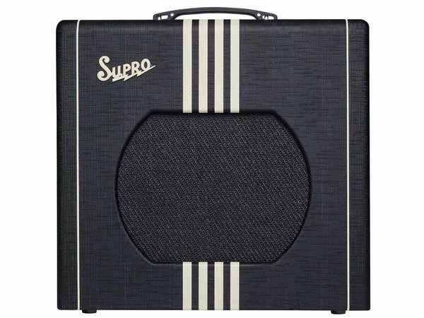 Supro Delta King 12 ampli chitarra valvolare Black Cream ex-demo