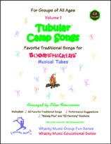 Boomwhackers Tubular Camp Songs libro con CD tutte le età