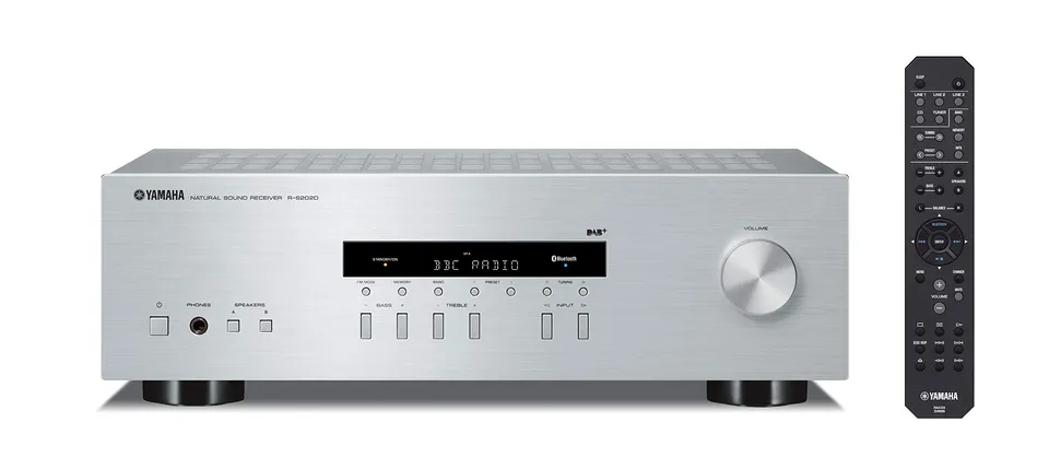 Yamaha R-S202D Sintoamplificatore Argento Bluetooth DAB