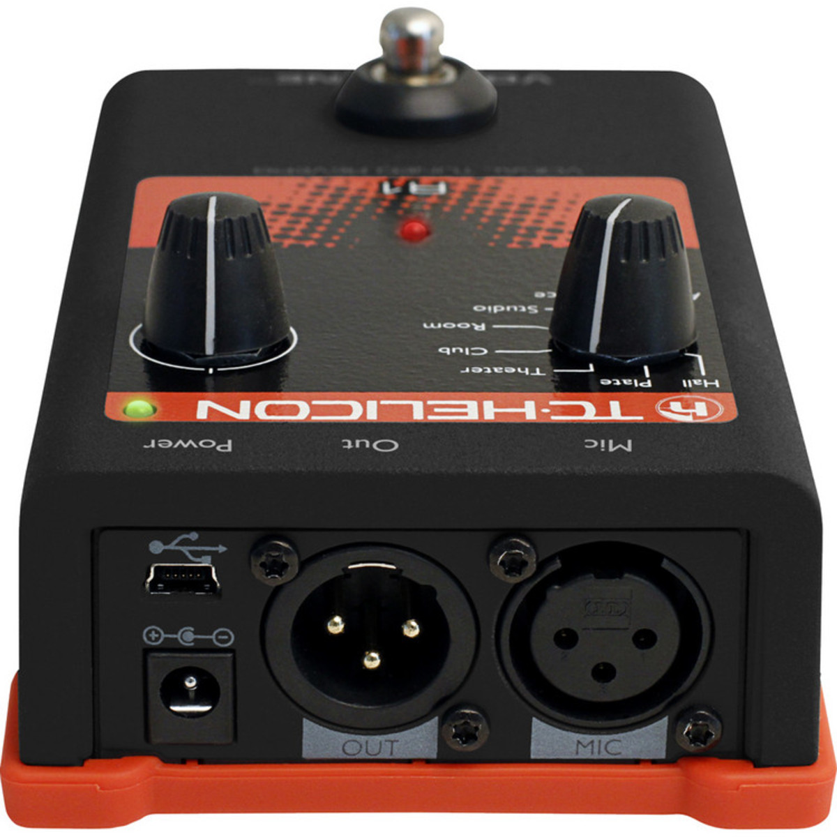 TC-Helicon VoiceTone R1 pedale voce riverbero