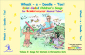 Boomwhackers Whack-a-Doodle Too! canzoniere 22 brani
