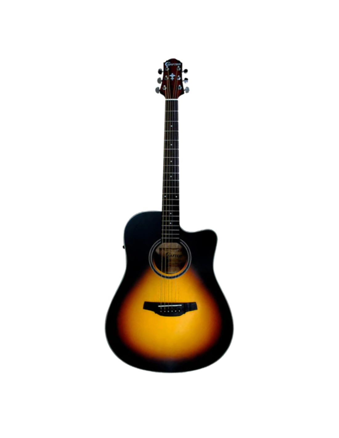 Crafter HT 100 CE chitarra acustica sunburst ex demo cutaway