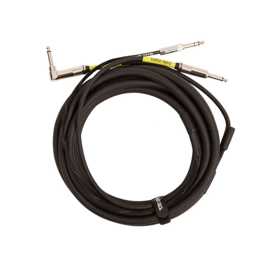 Ernie Ball 6411 cavo strumento e cuffie 5,48 m