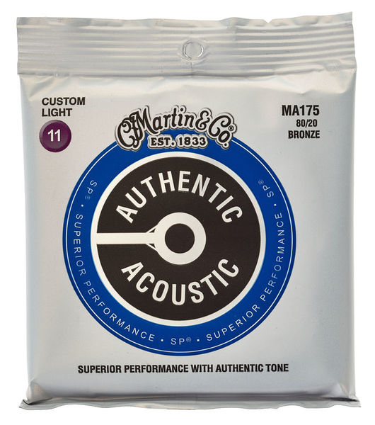 Martin Authentic SP Bronze Corde Chitarra Acustica 11-52