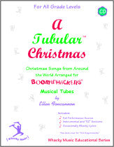 Boomwhackers Tubular Christmas songbook natale con CD