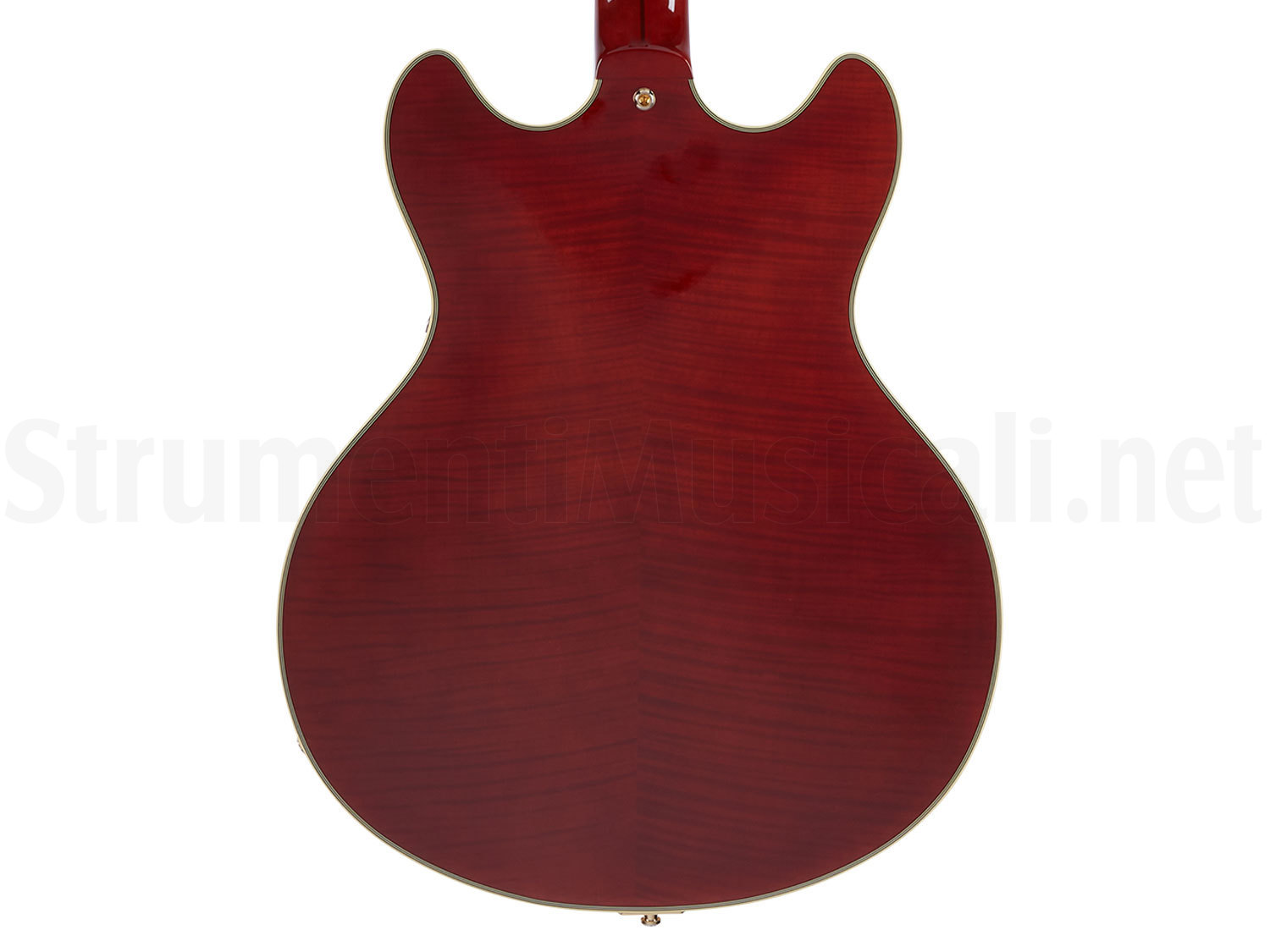 D'Angelico Excel DC Chitarra Semi-Hollow Trans Cherry