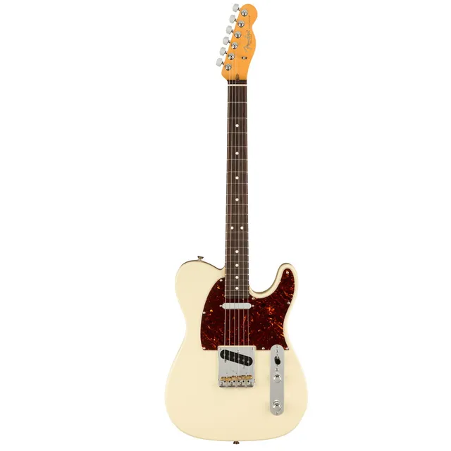 Fender American Professional II Telecaster elettrica Olympic White