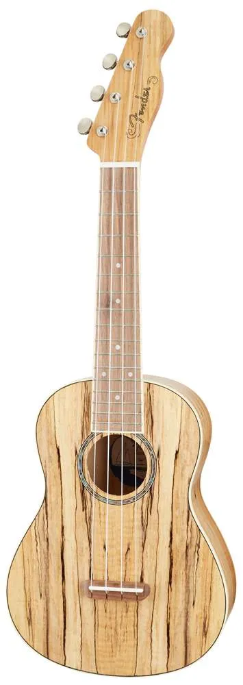 Fender Zuma Exotic Concert Ukulele Spalted Naturale