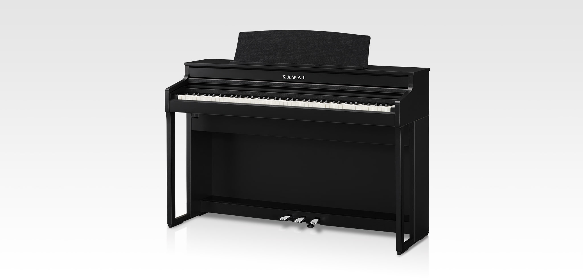 Kawai CA401 pianoforte digitale nero tasti legno