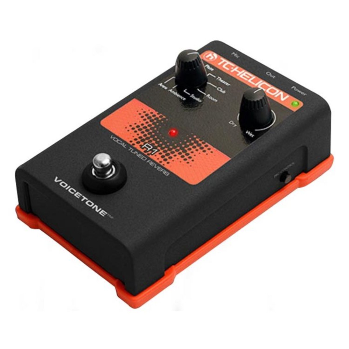 TC-Helicon VoiceTone R1 pedale voce riverbero