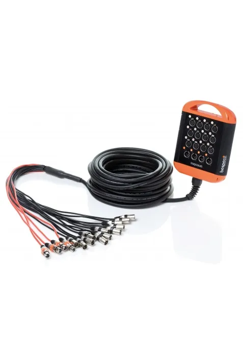 Bespeco XTRA1204L20 Ciabatta XLR 12+4 Canali Cavo 20 m