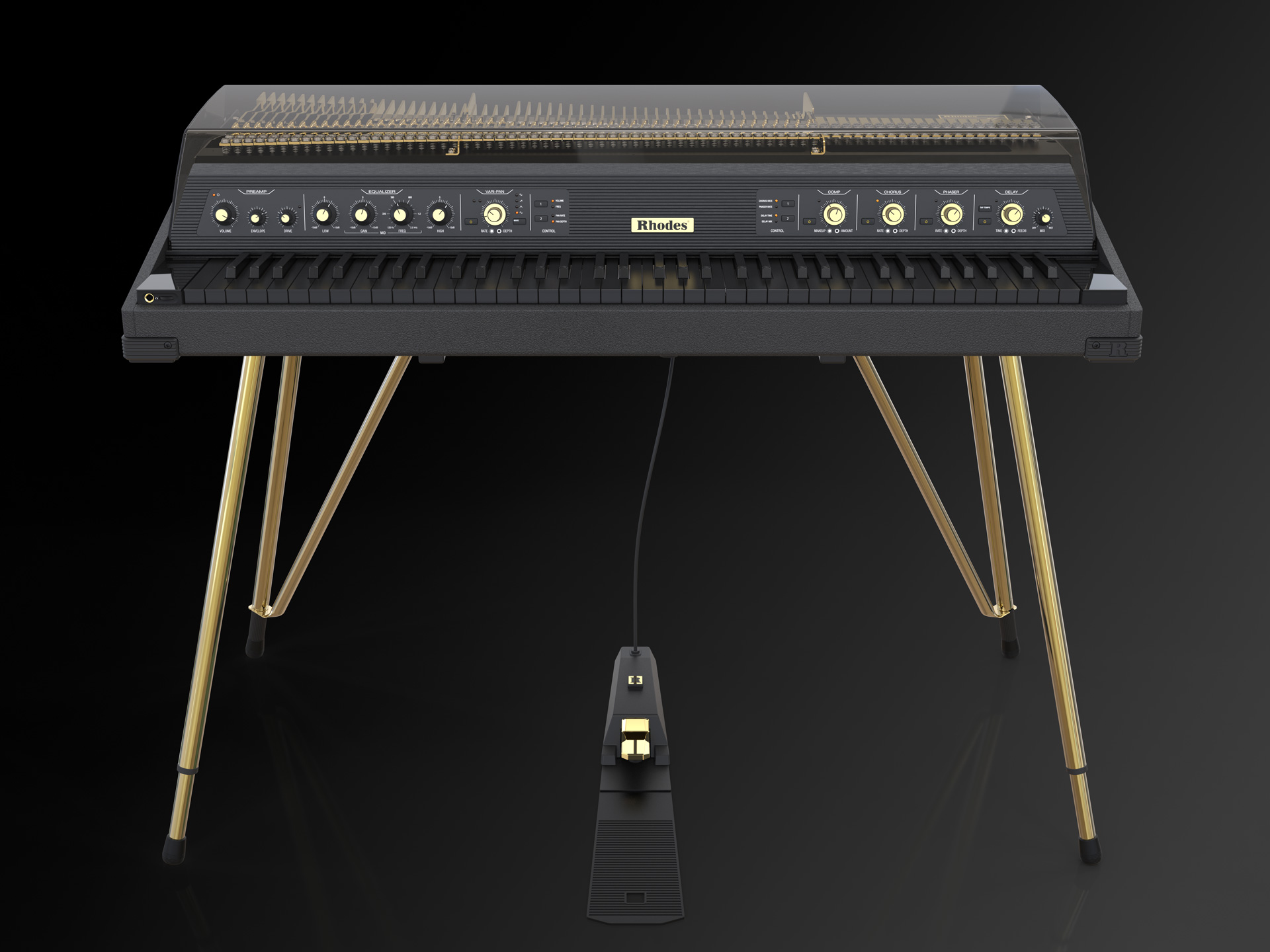 Rhodes MK8 80AE pianoforte elettrico 80 anni edizione speciale