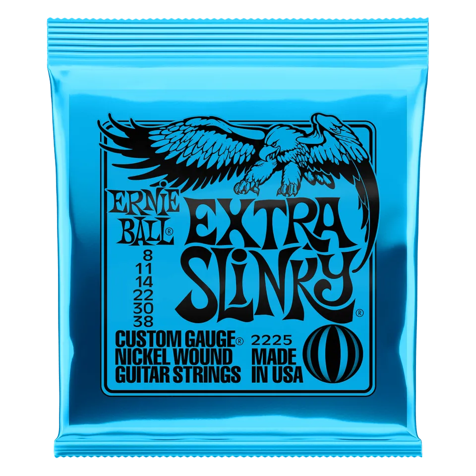 Ernie Ball 2225 corde chitarra elettrica 08-38 Extra Slinky