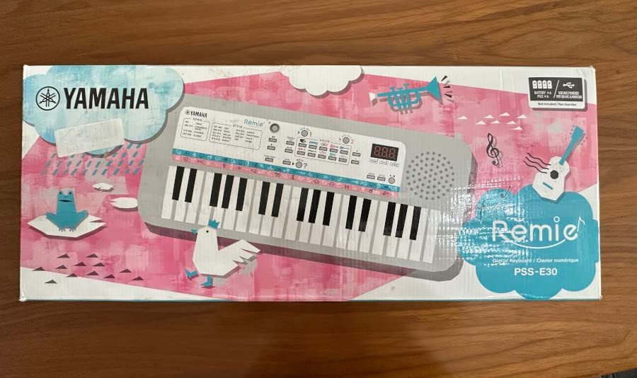 Yamaha Remie PSS-E30 Tastiera Bambini 37 Tasti Bianca Quiz