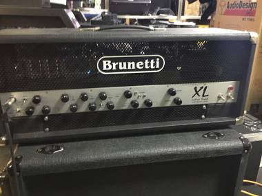 Brunetti XL Extra Lead testata chitarra usata 3 canali