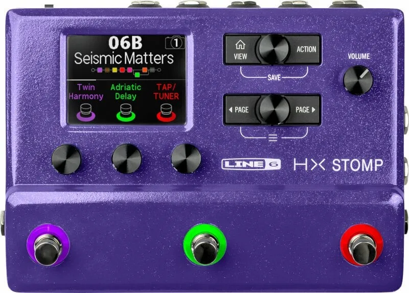 Line 6 HX Stomp Purple multieffetto chitarra edizione limitata