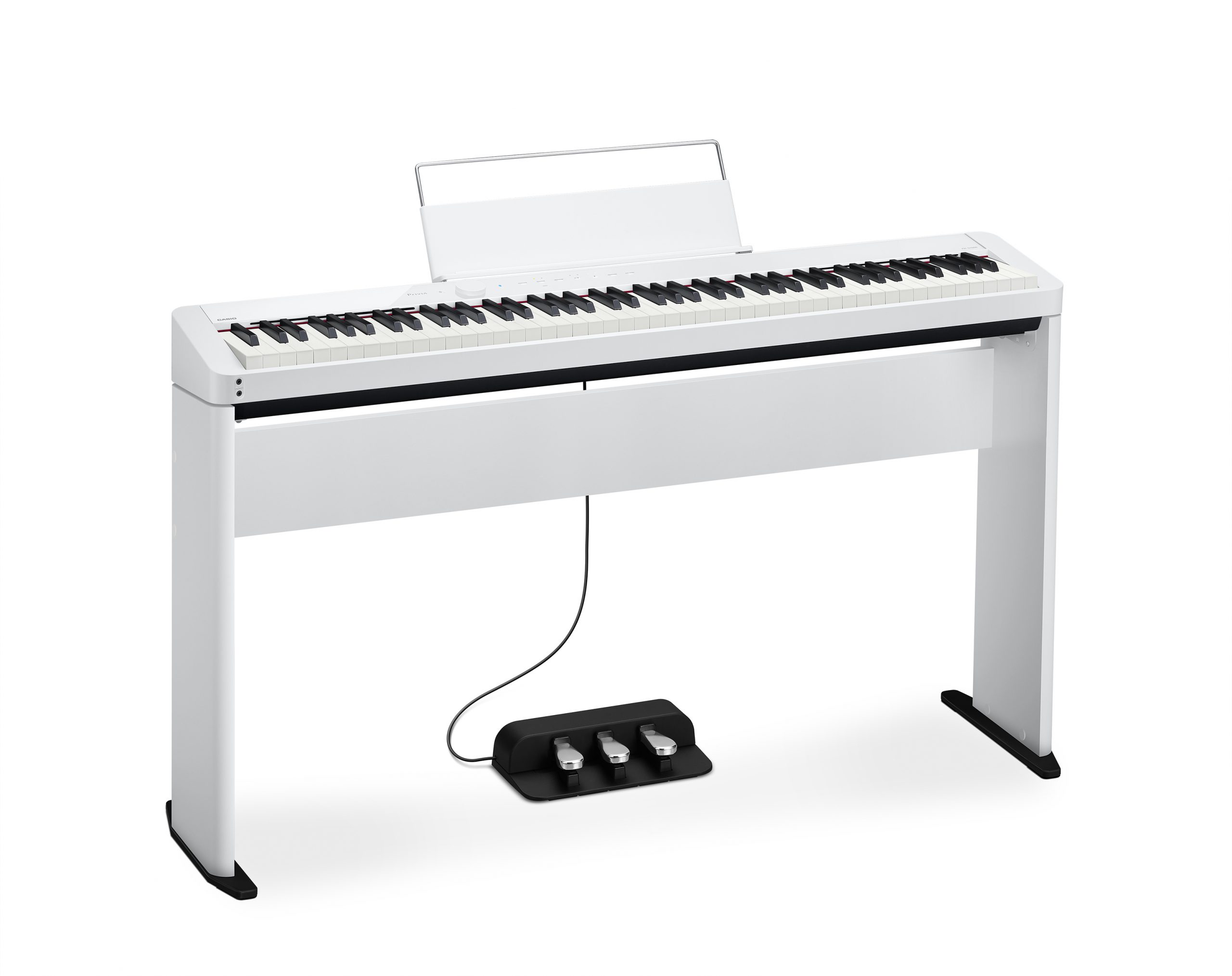 Casio PX-S1100 pianoforte digitale bianco bundle cuffia