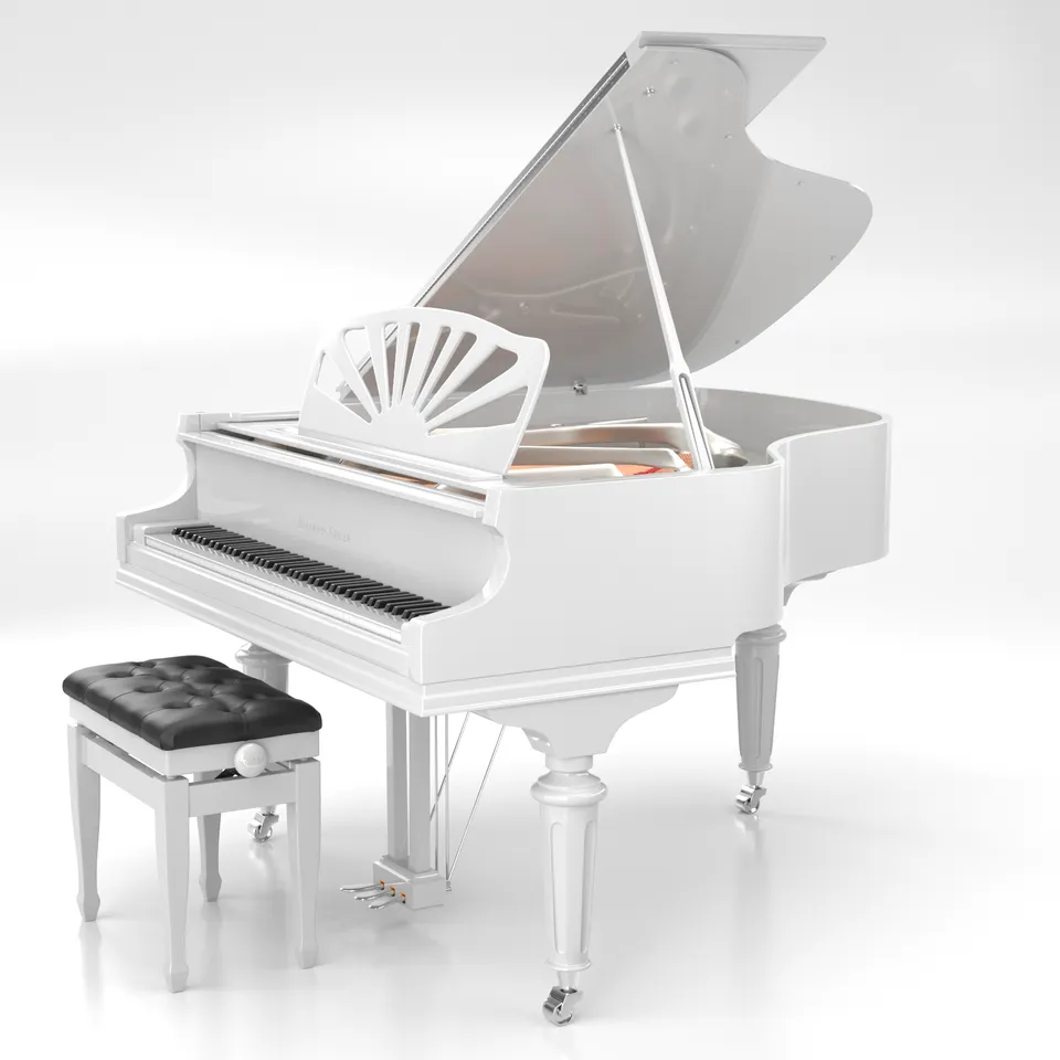 Johannes Seiler GS-160LN Pianoforte a Coda Nero Lucido 157cm