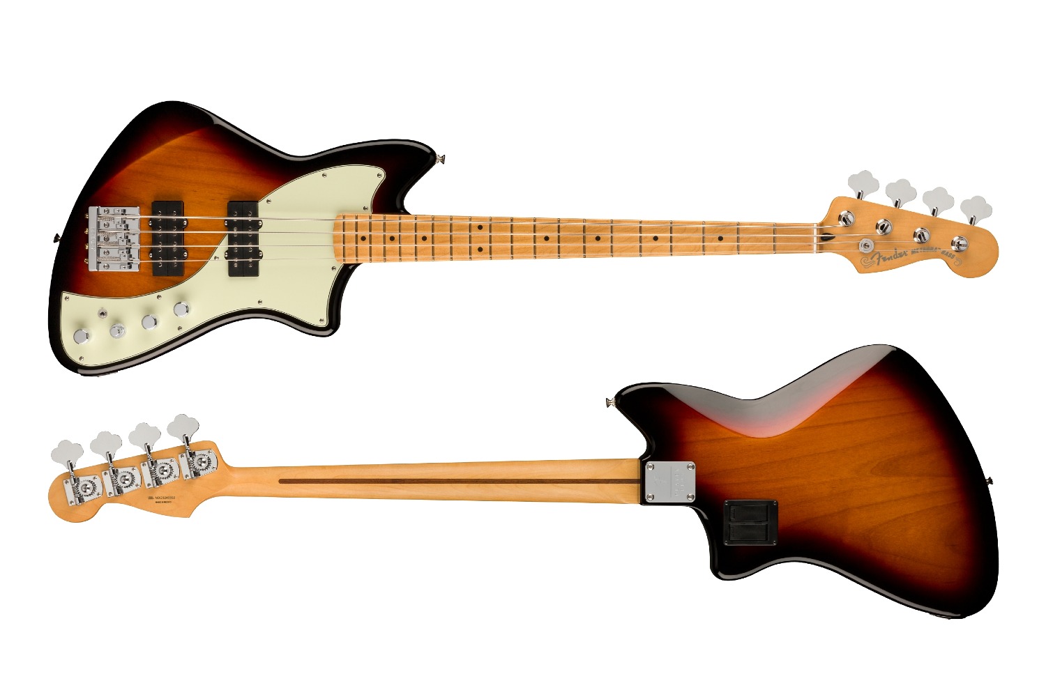 Fender Player Plus Meteora basso elettrico 3-Color Sunburst