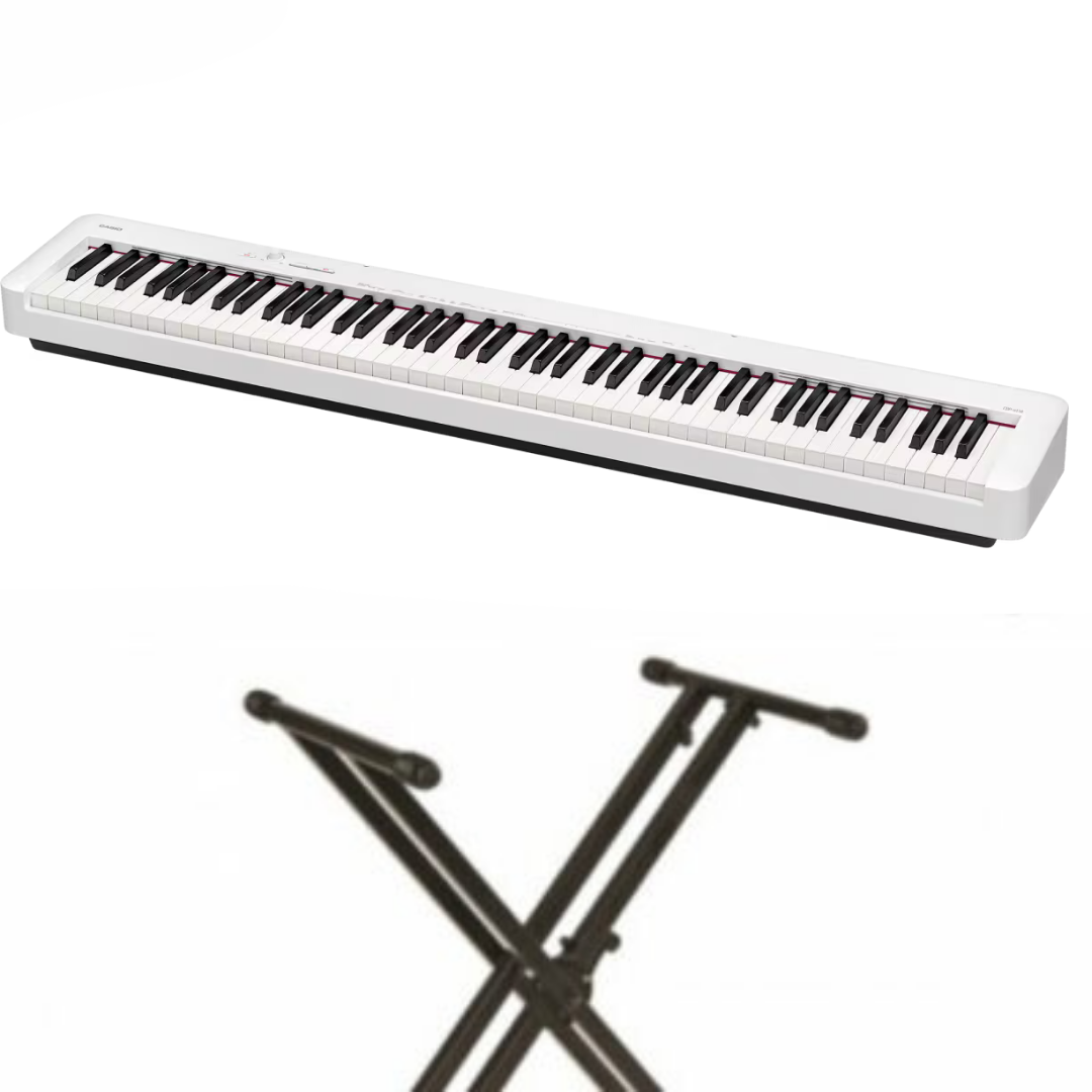 Casio CDP-S110 Bianco Pianoforte digitale 88 tasti pesati