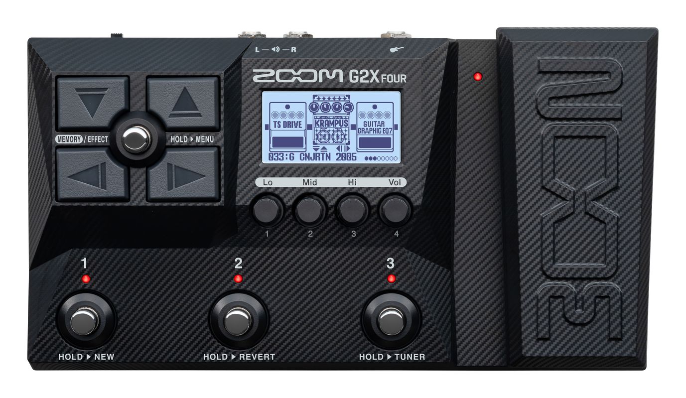 Zoom G2X Four Pedaliera multieffetto con expression looper