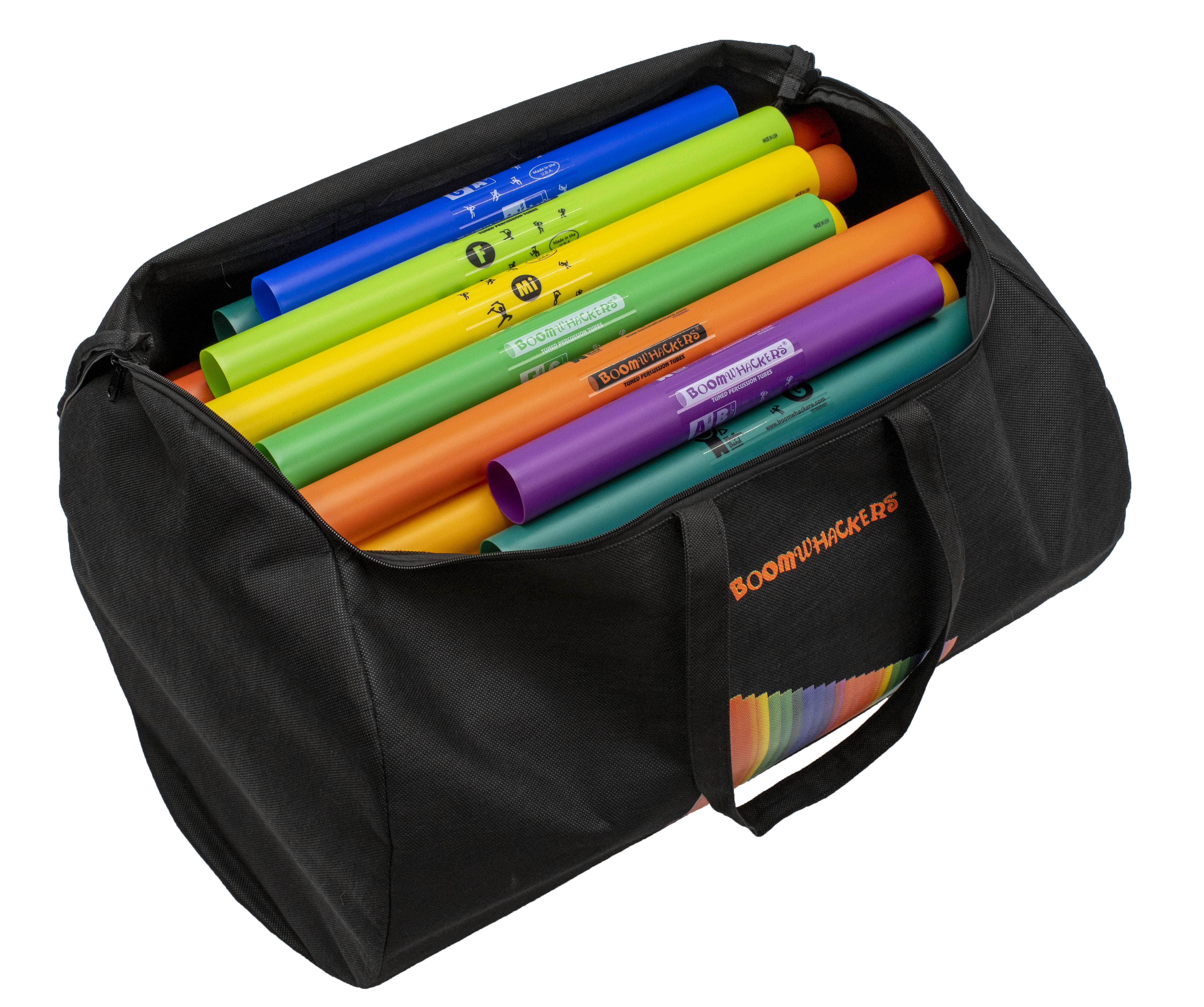Boomwhackers BWDB Duffle Bag borsa tubi 75 pezzi