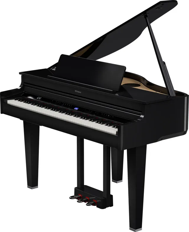 Roland GP-6 PE Pianoforte a Coda Digitale Nero Lucido