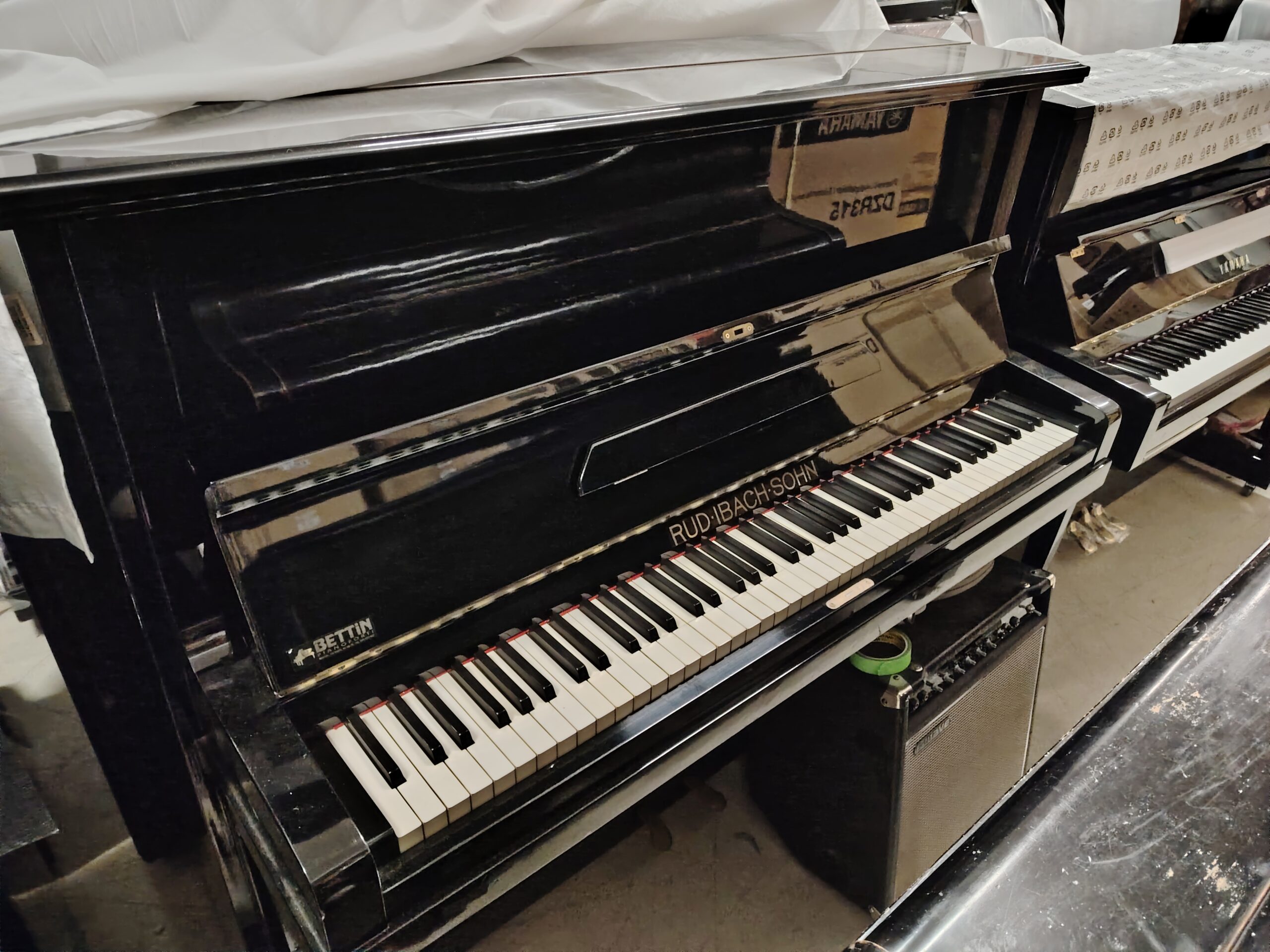 Rud Ibach Sohn Baionetta pianoforte verticale acustico
