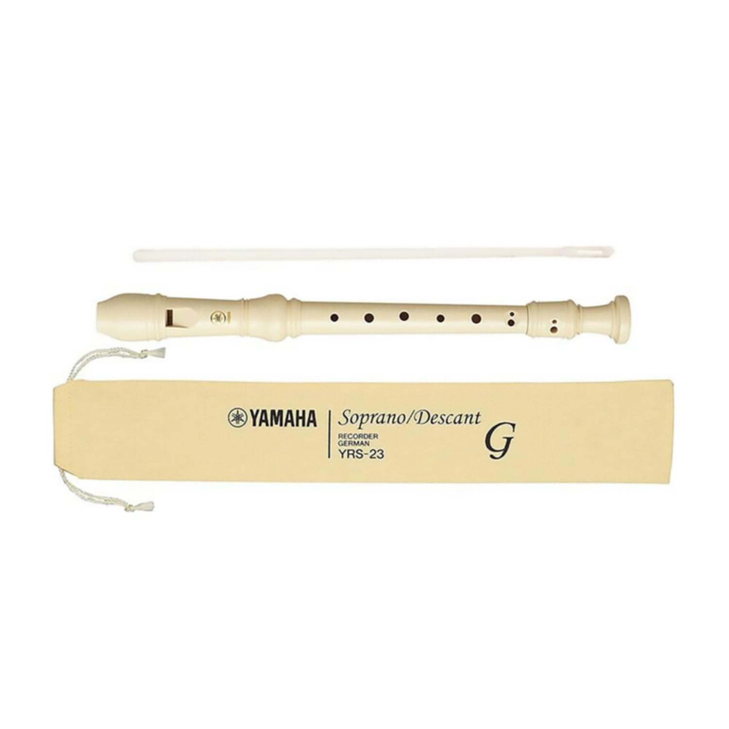 Yamaha 082009 flauto dolce con scovolino multicolore