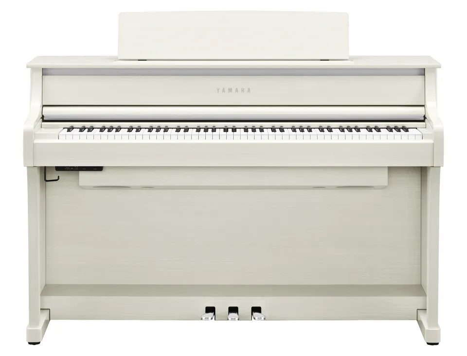 Yamaha Clavinova CLP875 pianoforte digitale bianco GrandTouch 88 tasti