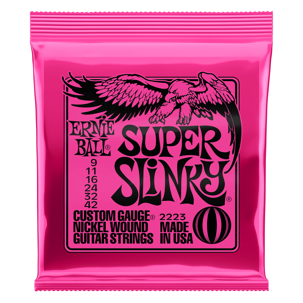 Ernie Ball 2223 Super Slinky corde chitarra elettrica 09-42