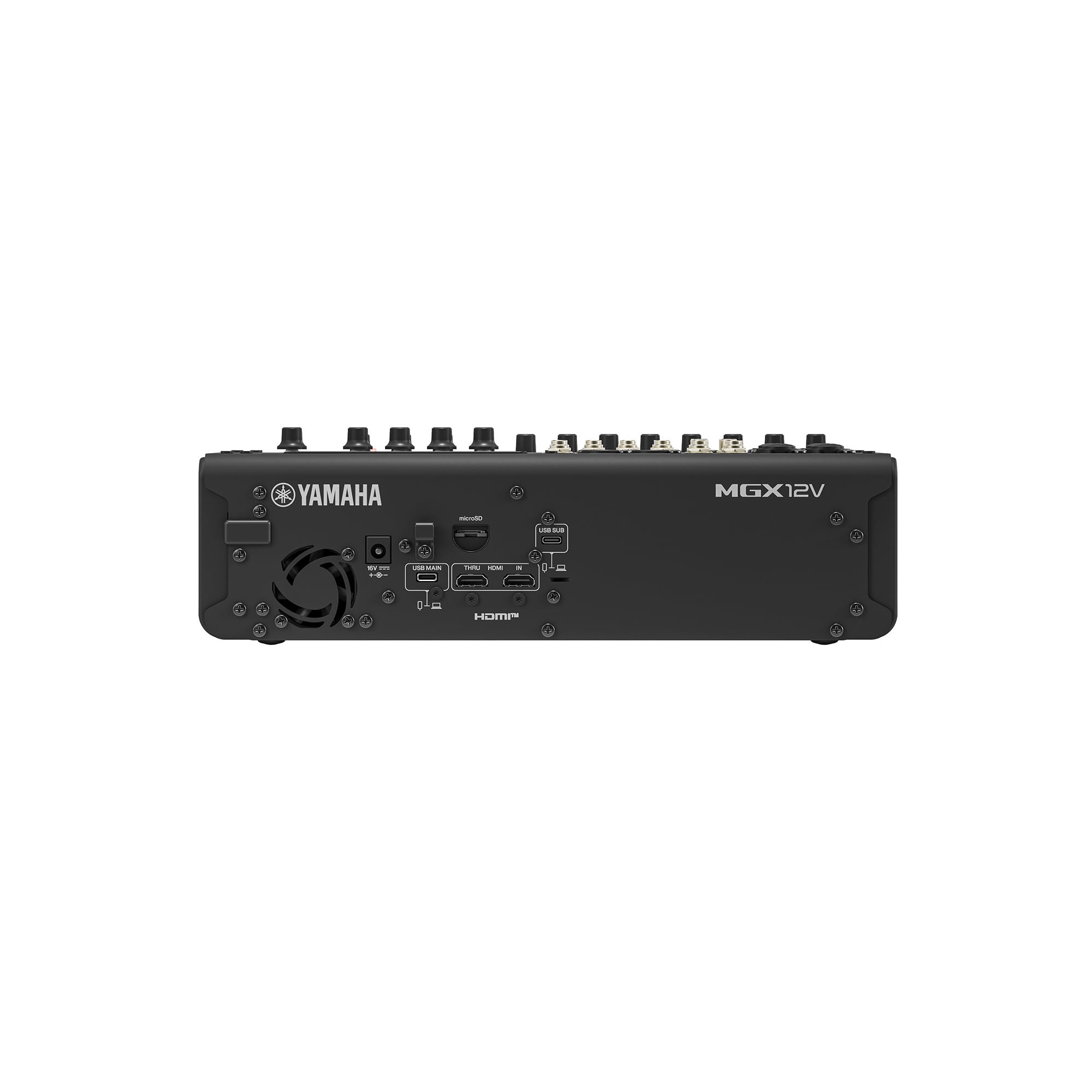 Yamaha MGX12V mixer audio video HDMI nero