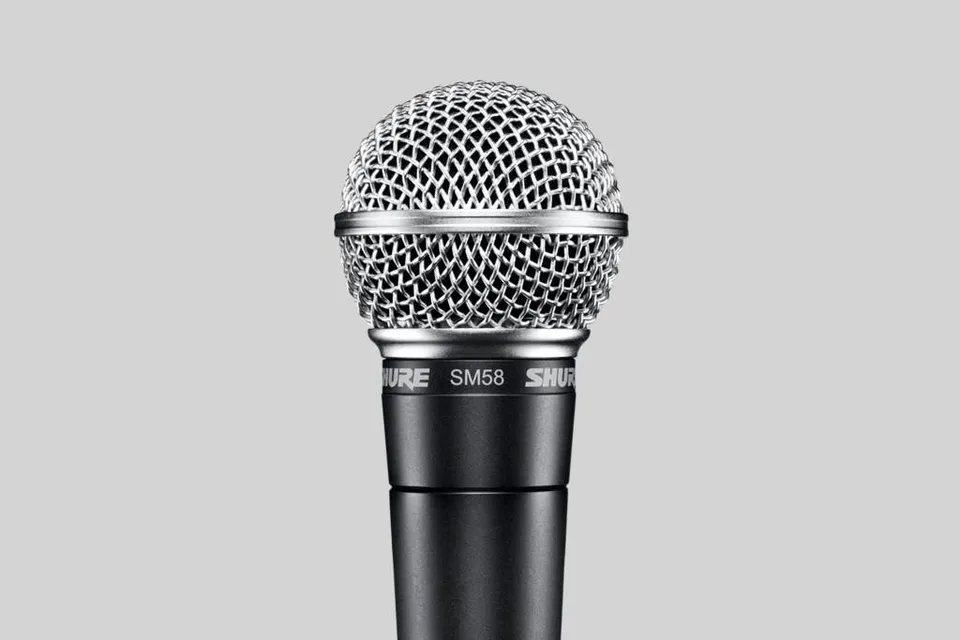 Shure SM58 microfono dinamico voce cardioide