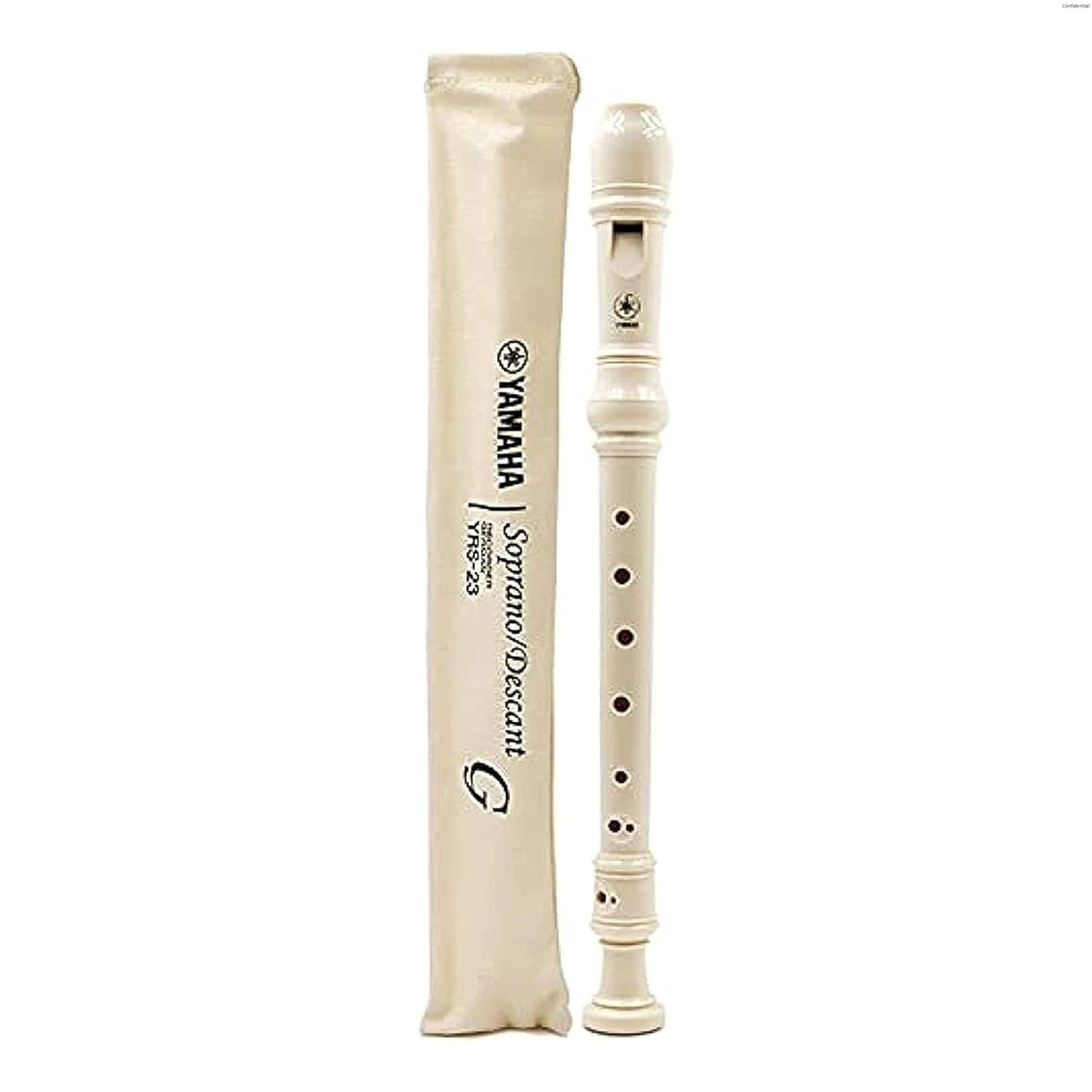 Yamaha YRS-23 Flauto Dolce Soprano Bianco Tedesca