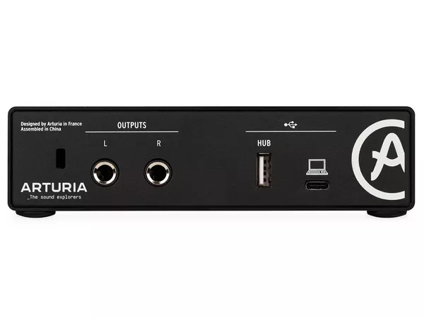 Arturia MiniFuse 1 scheda audio USB-C nera