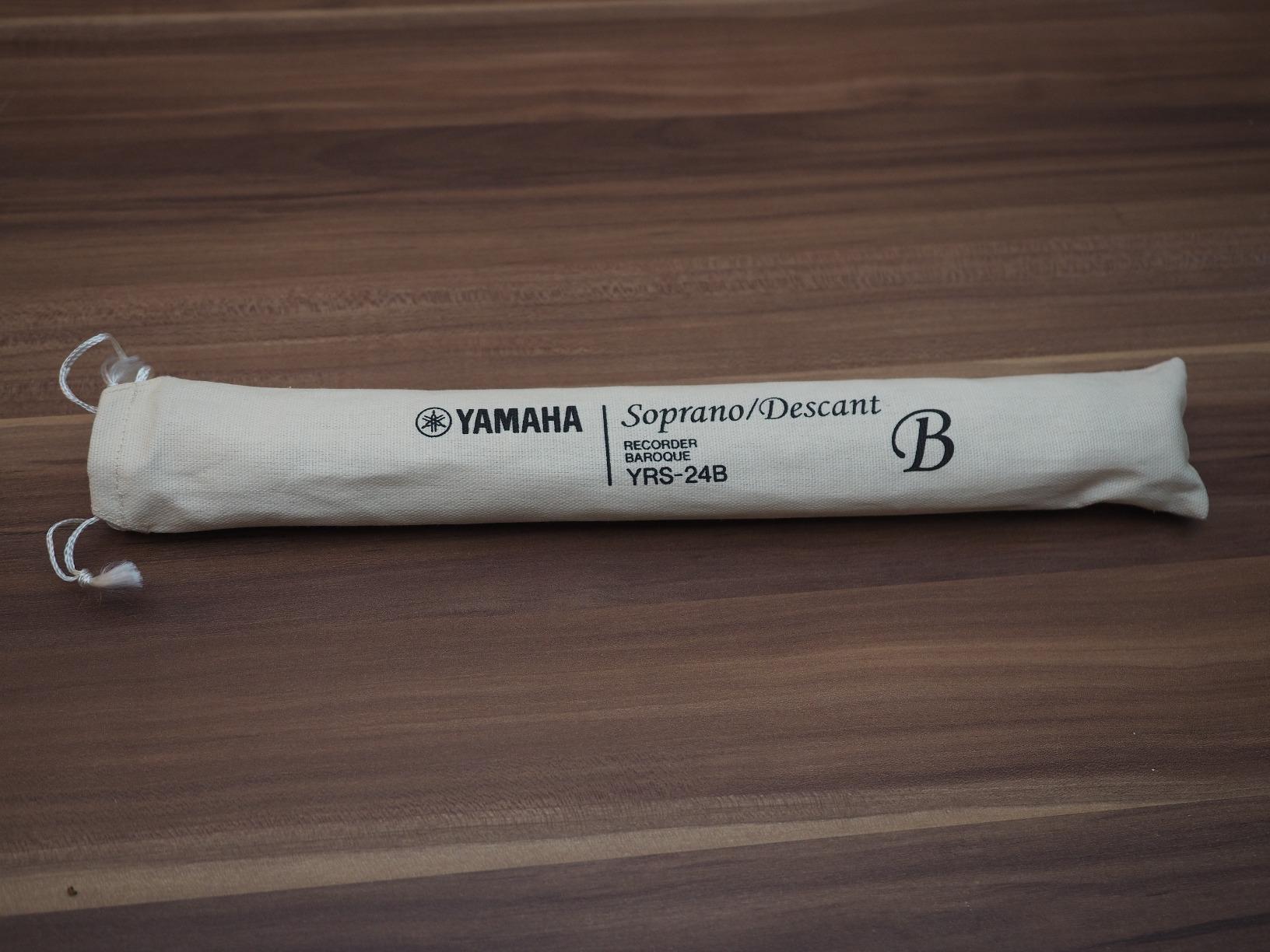 Yamaha YRS24B Flauto Dolce Soprano Do Avorio ABS Scuola